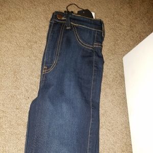 High waist skinny jeans